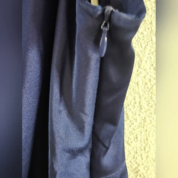 Banana Republic One Shoulder Navy Dress - Picture 7 of 9